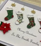 Personalised Family Christmas Card With Gift Box - Image 3