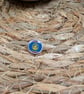Corfu Flag Map Pin – Greek Island Travel Map Push Pin for Wooden Maps, Corfu pin