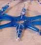Glass Star decorations, wire wrapped and beaded  - Image 3