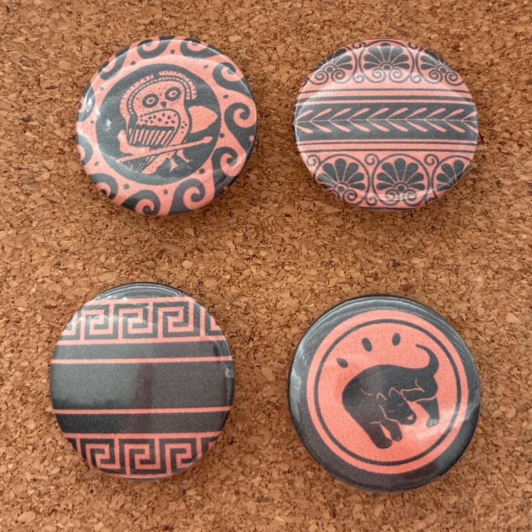 Ancient Greek Pottery Pins