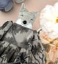 Sukie, a Midnight Silver Fox in Liberty Lawn - Image 10