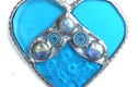 Stained Glass Suncatchers Hearts Love