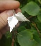Silver Birch Earrings large - Image 7