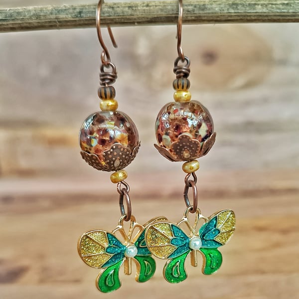 Butterfly Boho earrings