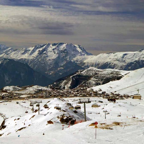 Alpe d'Huez Vaujany French Alps France Photograph Print