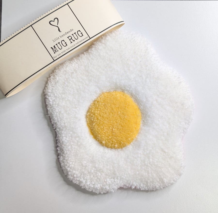 Egg mug rug 