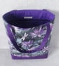 Tote bag, shopping bag, flowers and dragonflies - Image 9
