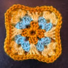 Handmade Crochet Granny Squares 