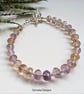 Designer One Off Balivian Ametrine Sterling Silver Bracelet  - Image 2