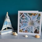 Seaholly Seashore Plant Large Photographic Card Size 6" x 6"