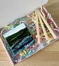 'Where the Sea Meets the Land' Ceramic Tile with Wooden Easel - Image 3