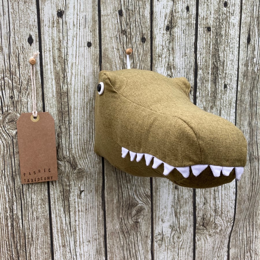 Wall mounted Crocodile head