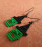 Witch Beadwork Earrings (1) - Image 1