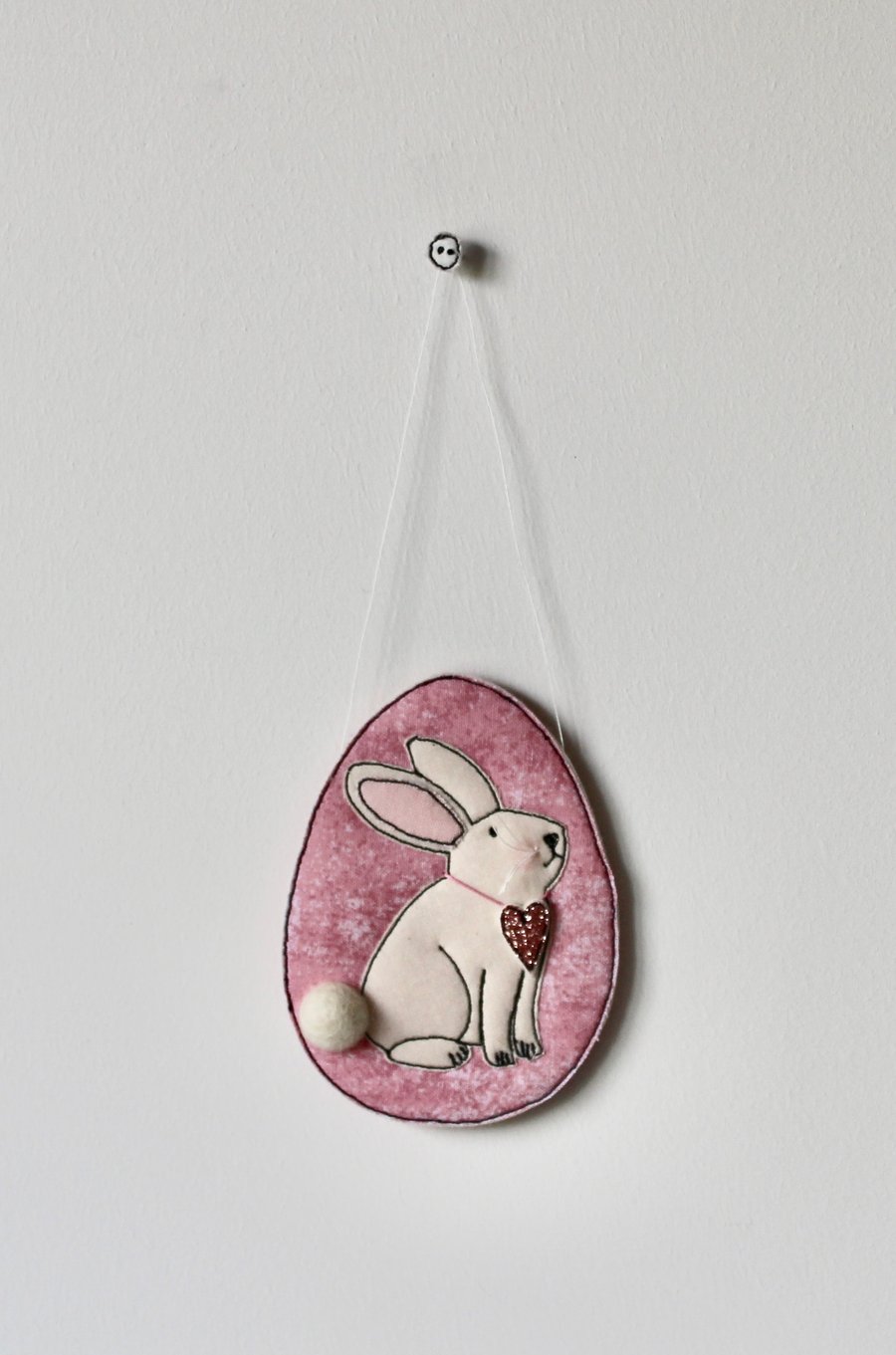 'Bunny Egg' 3 - Hanging Decoration
