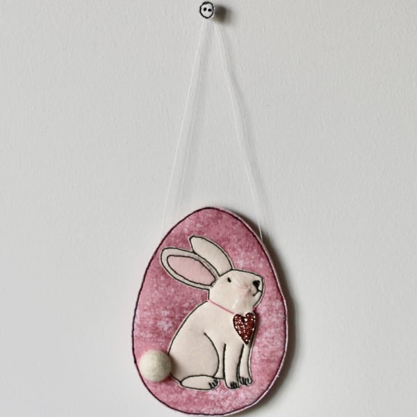 'Bunny Egg' 3 - Hanging Decoration