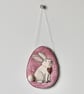 'Bunny Egg' 3 - Hanging Decoration
