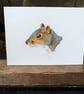 Grey Squirrel Portrait Painting  - Image 1