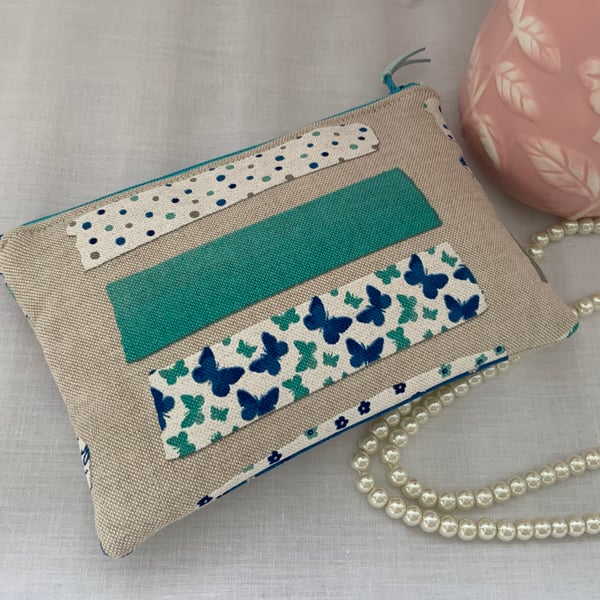 Perfectly Imperfect, Zipped Purses, Pouch, Small Cosmetic Bag, Accessory Purse