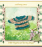 Teal and Cream Striped Jumper for the Little Nippers and Bunny Hugs - Image 1