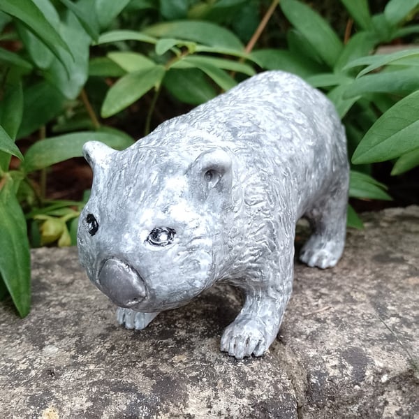 Wombat Ceramic Ornament. CLEARANCE PRICE