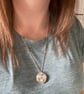 Moonstone Nest Necklace, sterling silver, moonstone necklace, pendant necklace,  - Image 9