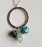 Acquamarine and Turquoise Necklace  - Image 1