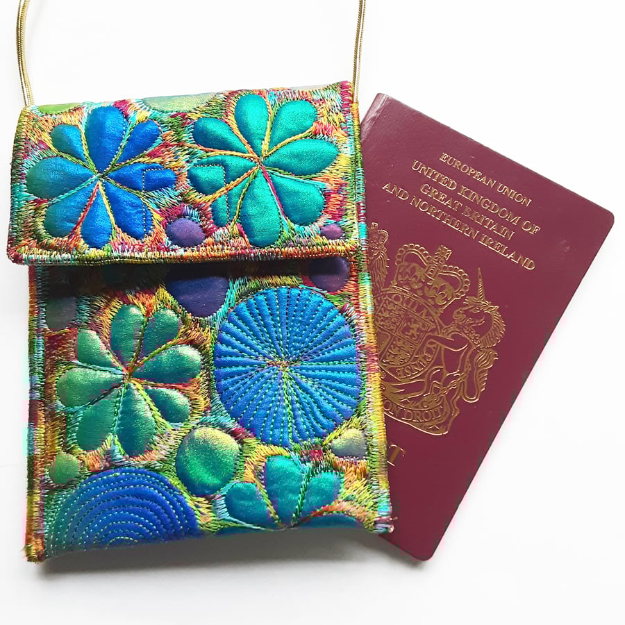 Passport Holder Necklace 