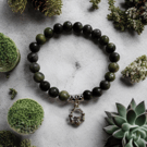 Ireland's Own Connemara Marble Claddagh Bracelet 