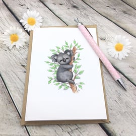 Koala Card - Blank - Any Occasion 