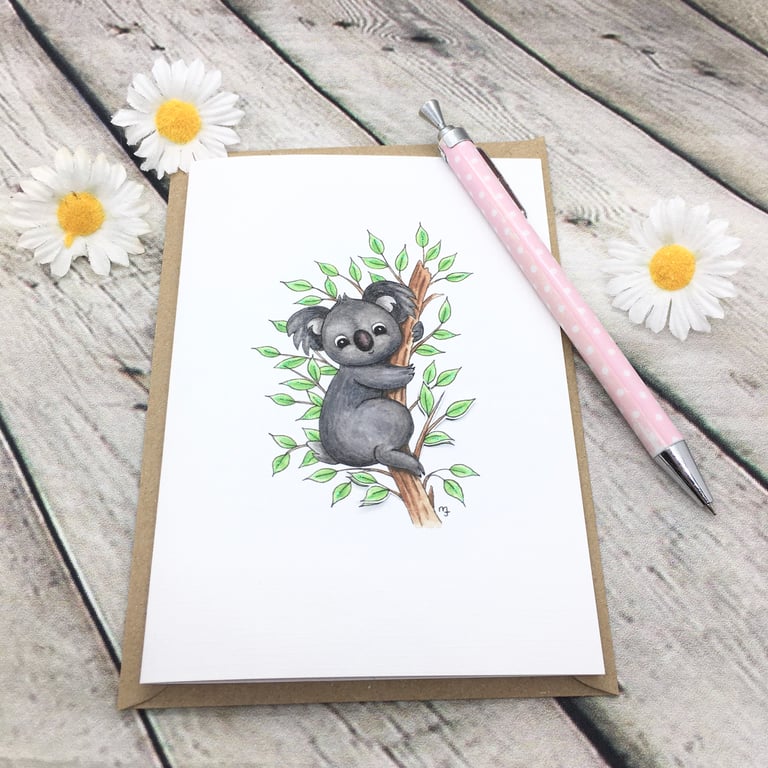 Koala Card - Blank - Any Occasion 