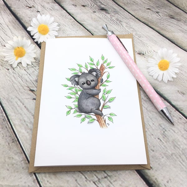 Koala Card - Blank - Any Occasion 