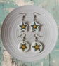 Circus star earrings 