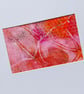 Pink Abstract mixed media PAINTING from everyday objects - Image 7