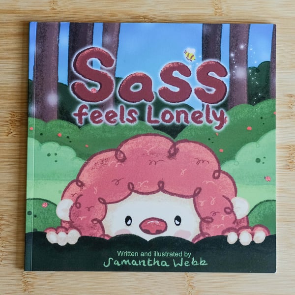 Sass Feels Lonely - Children's Picture Book 