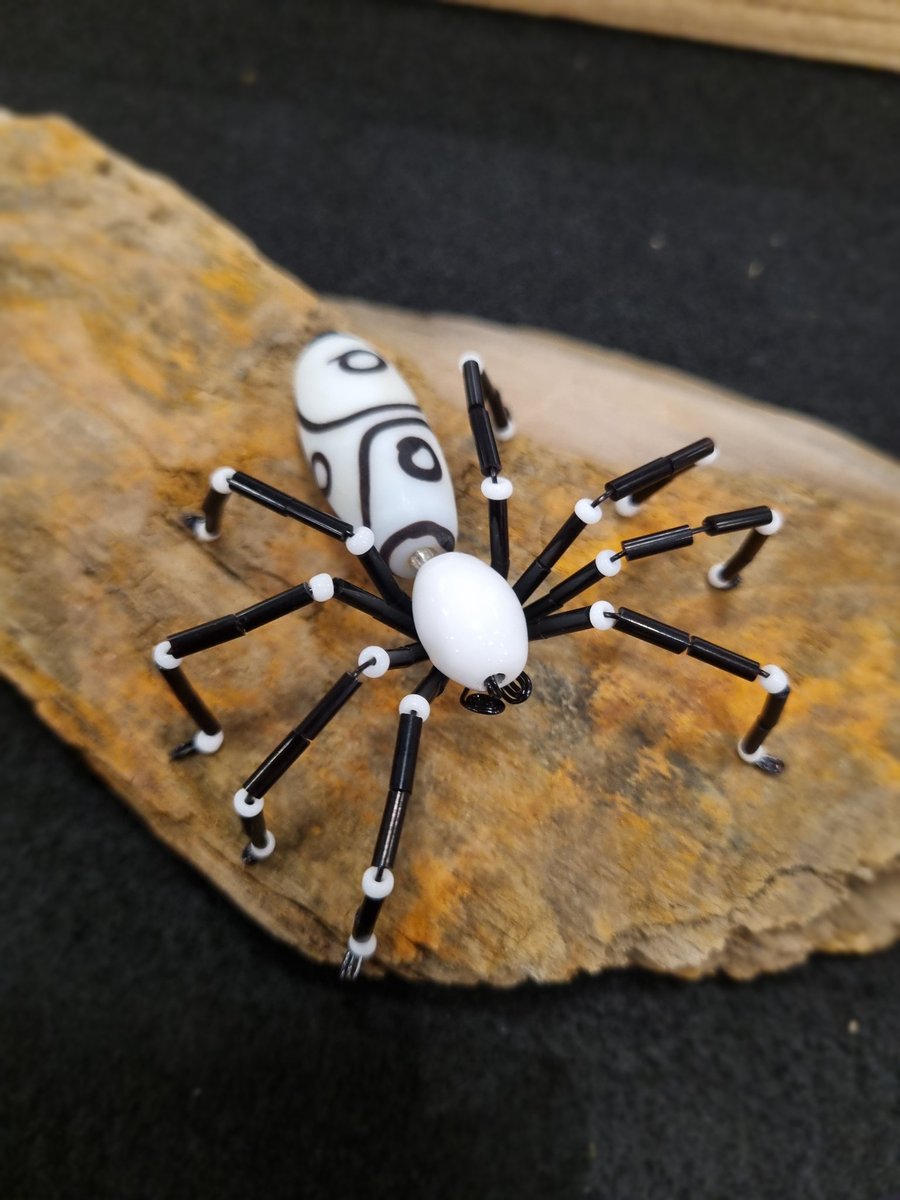 Hanging Spider Suncatcher Decoration Vintage Bum Bead