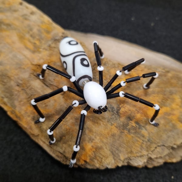 Hanging Spider Suncatcher Decoration Vintage Bum Bead