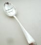 Emergency teaspoon, hand stamped vintage tea spoon - Image 2