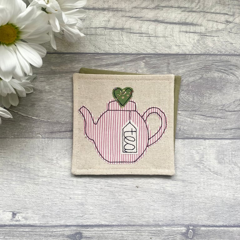 Teapot coaster, gifts for tea lovers