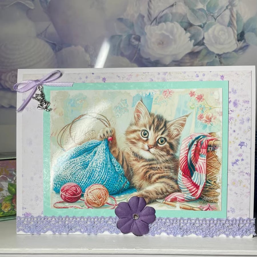 Greeting Card - Cosy Cats - C 151