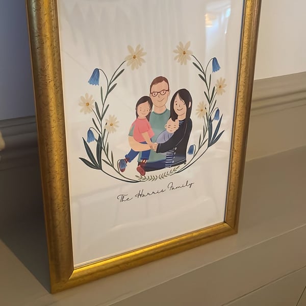 Personalised Family Portrait