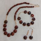 Beautiful bundles - jewellery trio of necklace,  bracelet and  earrings