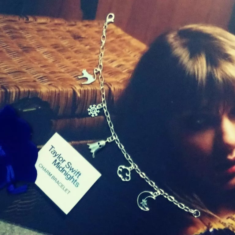 Midnights Taylor Swift Charm Bracelet