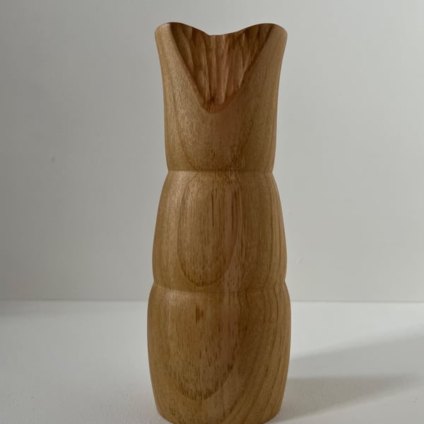 A Hand turned vase