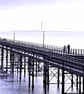 Southend On Sea Pier And Beach Essex England UK Photograph Print - Image 1