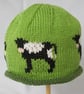 Cows Beanie Hat PDF Knitting Pattern - Image 2