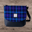 Handmade Harris Tweed Crossbody Shoulder Bag Handmade 