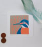 Mini linoprint kingfisher  - Image 5