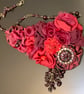 Red Victorian bib necklace  - Image 8