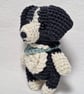Border Collie Crochet Pattern PDF - Amigurumi Dog Bag Charm - Image 4