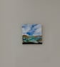 Windy Hexham hills , acrylic fluid art painting  - Image 4